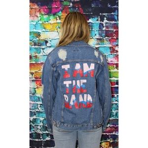 "I Am The Band" Denim Jacket